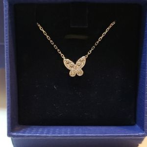 Swarovski butterfly necklace
